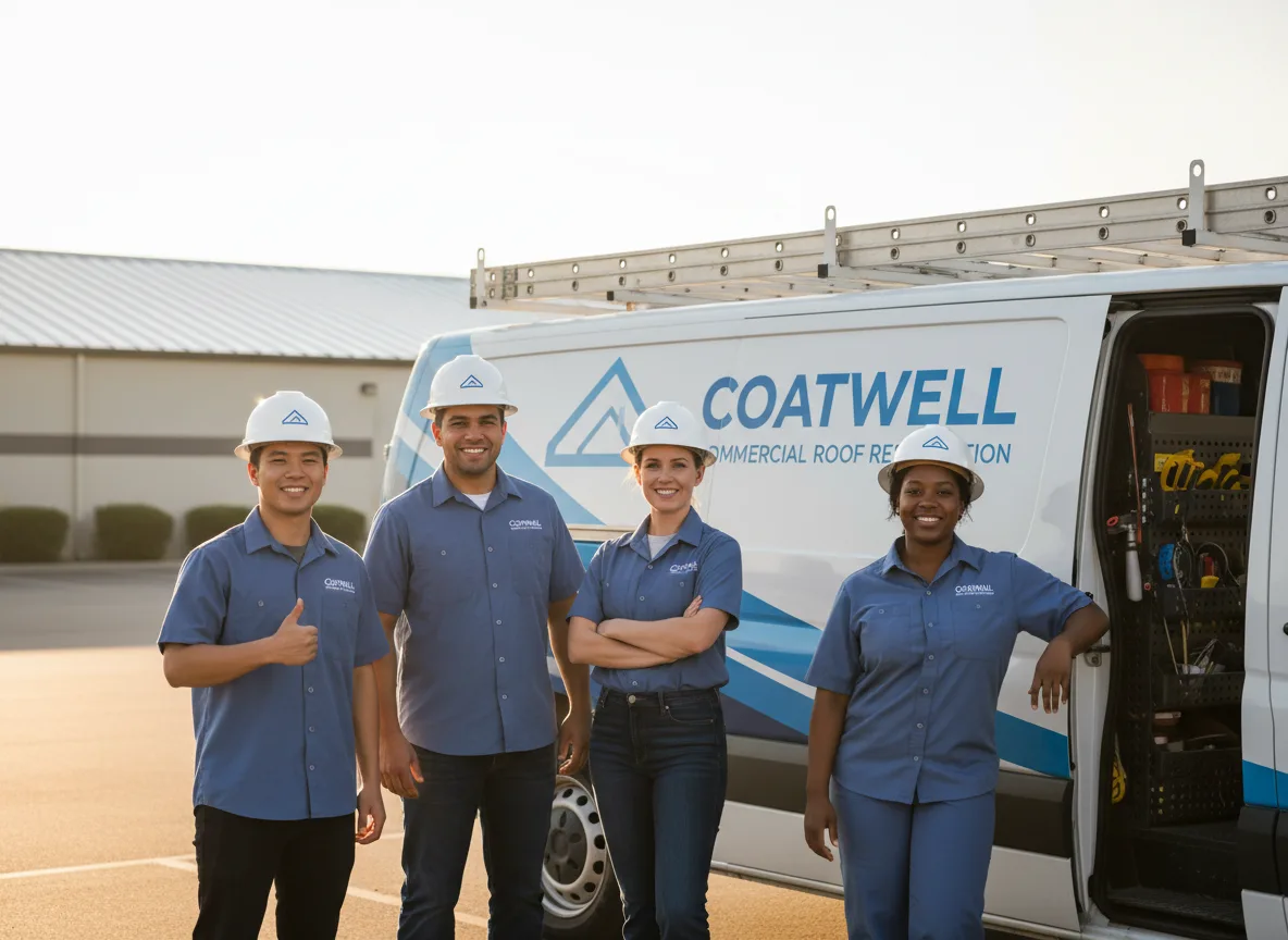 Commercial roof coating company in Fair Haven, MI
